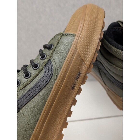 Vans MTE Sk8-Hi Waterproof Insulated Shoe Olive Green Mens 7 Women's 8.5 - Picture 10 of 11